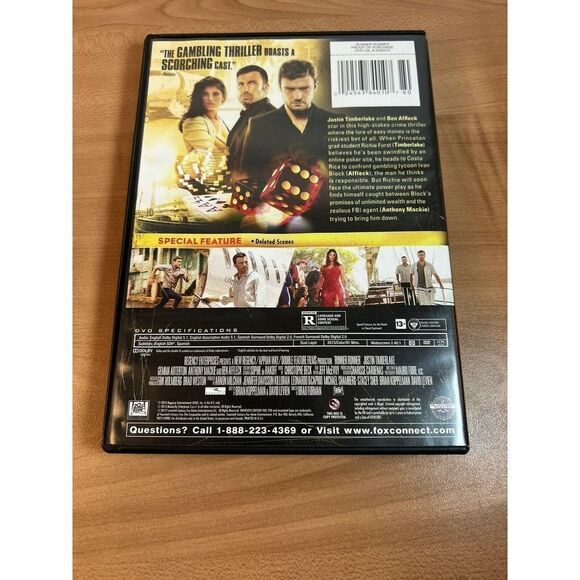 Runner Runner (DVD, 2014)• Rated R• 20th Century Fox - Picture 2 of 7